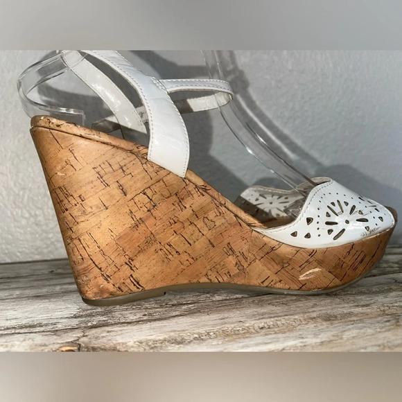 American eagle cork summer wedged heels - Picture 7 of 12